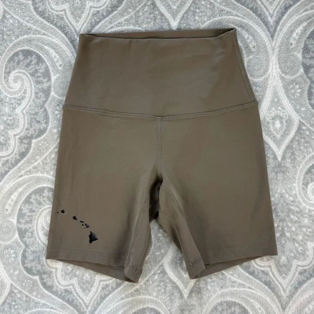 Womens RARE Lululemon Hawaii Exclusive Lululemon Align High-Rise Short 6"